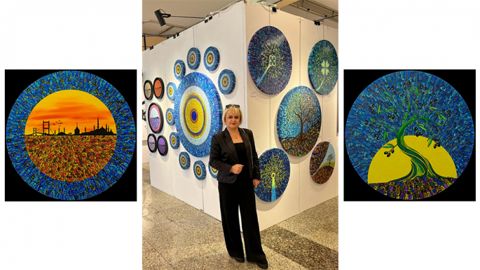 Ressam Günnur Ulusoy; "Çizgisel hayatlarım var benim"